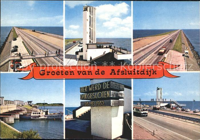 Afsluitdijk Abschlussdeich Details