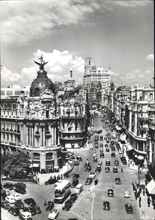 Madrid Spain El Fenix y Avenida Jose Antonio