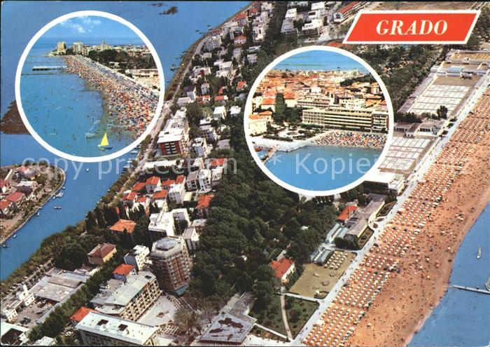 Grado Gorizia Isola del Sole Aerea della Spiaggia