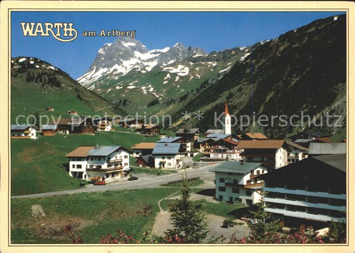 Warth Vorarlberg mit Widderstein