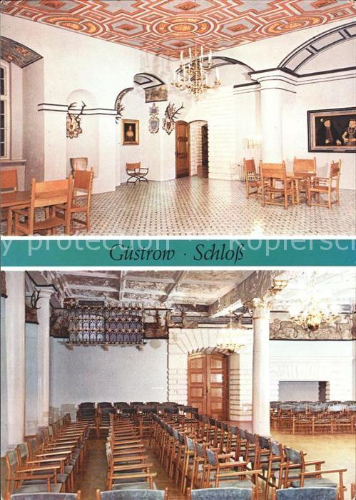 Guestrow Mecklenburg Vorpommern Schloss Parrsaal Festsaal