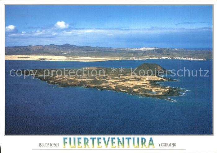 Fuerteventura Vista aerea Isla de Lobos