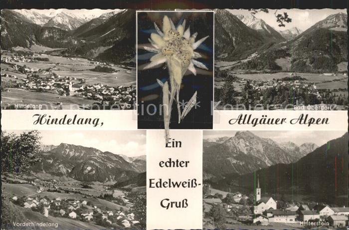 Hindelang Bad Oberdorf Vorderhindelang Hinterstein