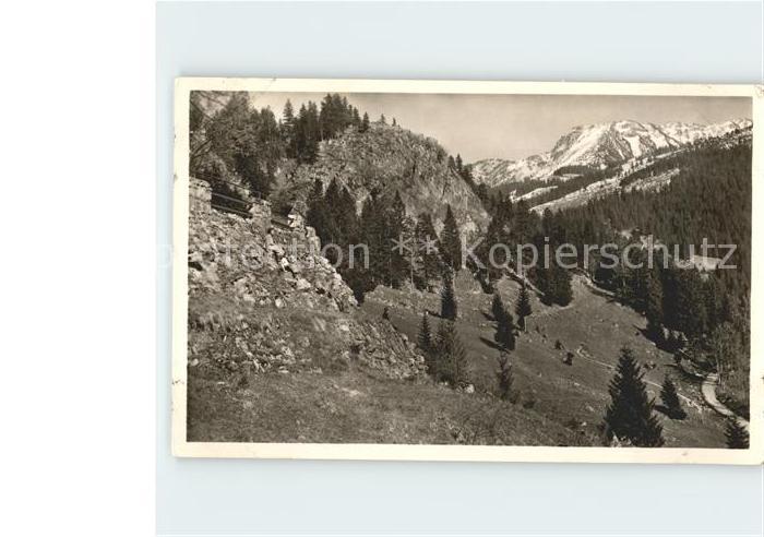 Oberjoch mit Kanzel und Iseler