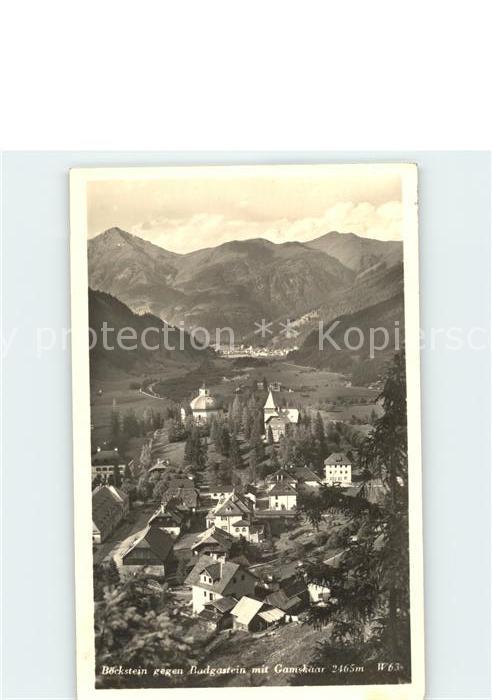 Boeckstein mit Bad Gastein und Gamskaar