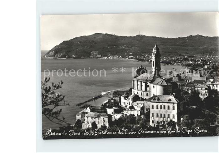 Cervo San Bartolomeo del Cervo mit Berta Kap