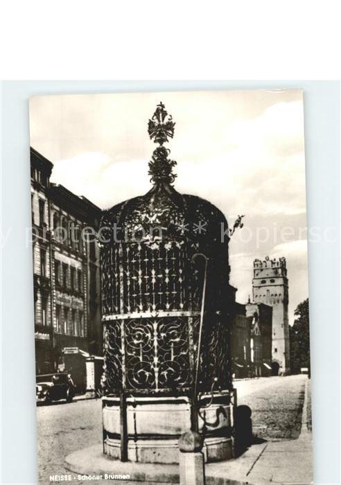 Neisse Oberschlesien Schoener Brunnen
