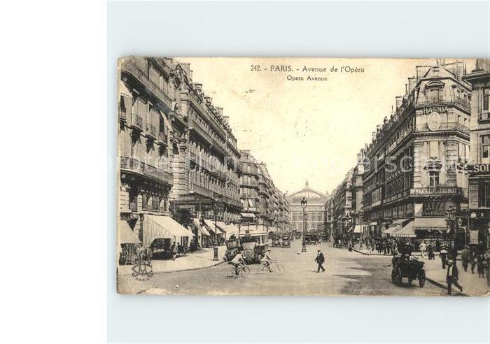 Paris Avenue de l'Opera
