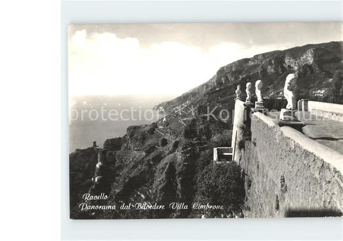 Ravello Panorama dal Belvedere Villa Cimbrone