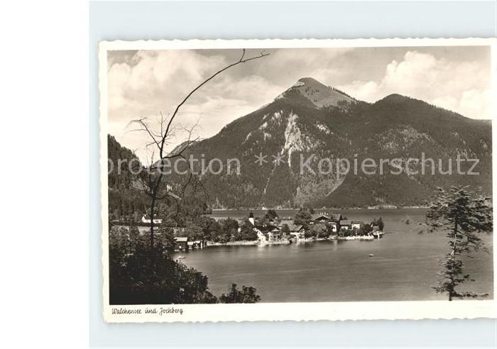 Walchensee mit Jochberg