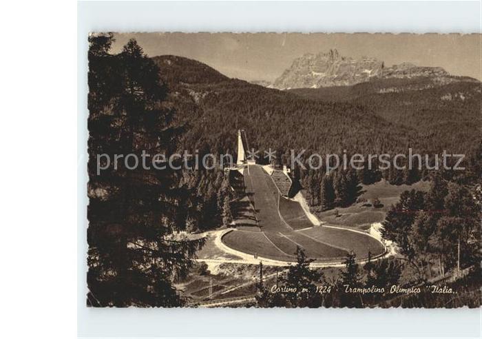 Cortina d Ampezzo Trampolino Olimpico Italia