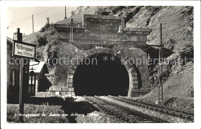 St Anton Arlberg Arlbergtunnel Eisenbahn