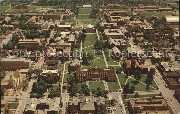 Champaign Airview of Campus University of Illinois