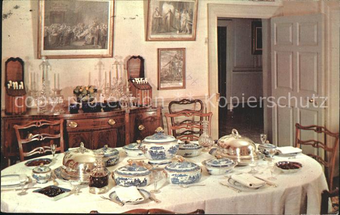 Mount Vernon Virginia Dining Room