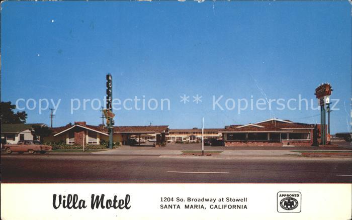 Santa Maria California Villa Motel