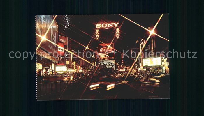 New York City Times Square at night