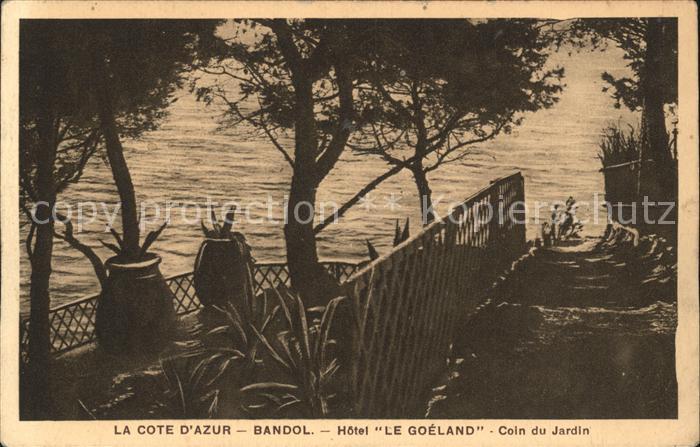 Bandol Hotel Le Goeland Coin du Jardin Cote d_