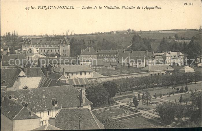Paray-le-Monial Jardin de la Visitation Noisetier de l'Apparition