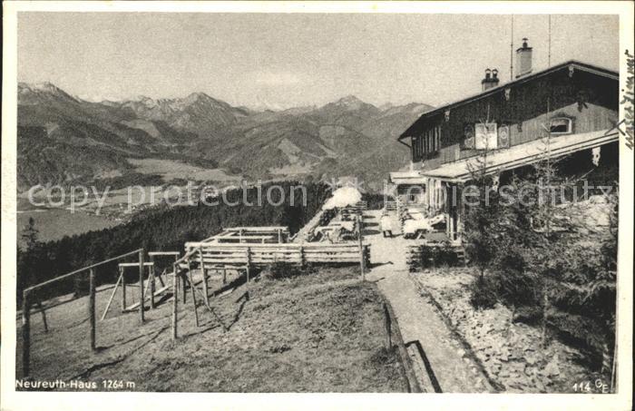 Neureuth Tegernsee Neureuth Haus Berghaus Alpenpanorama