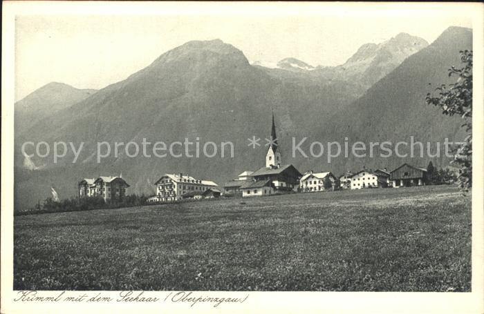Krimmel mit dem Seekaar Oberpinzgau Alpen