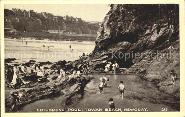 Newquay Children's Pool Towan Beach