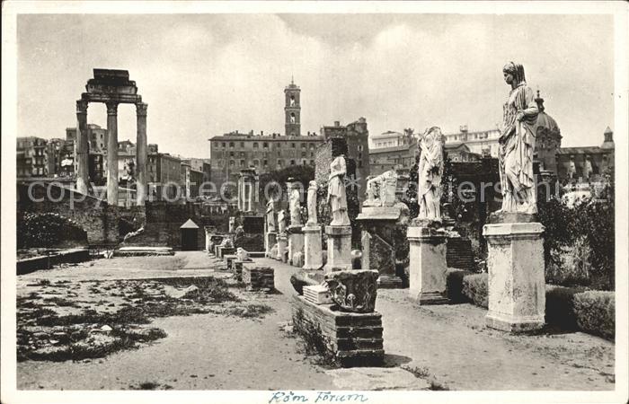 Roma Rom Foro Romano Casa delle Vestall