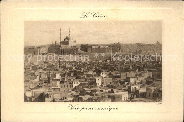 Le Caire Aegypten Vue panoramique