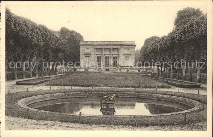 Versailles Yvelines Petit Trianon Jardins Collection Chateau de Versailles