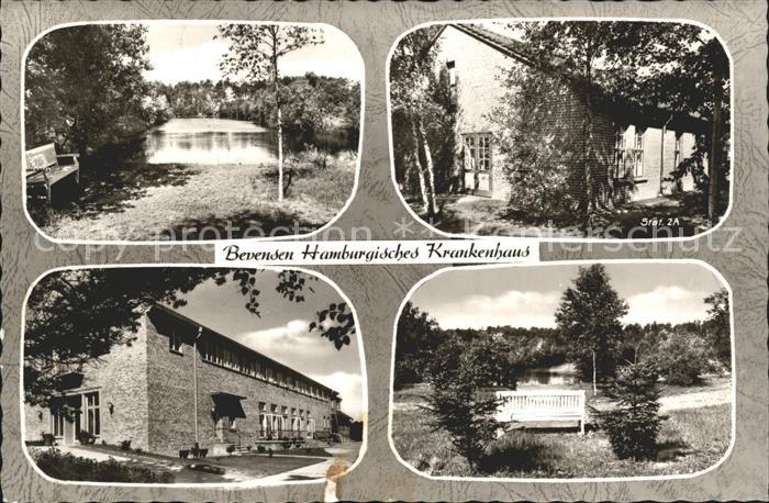 Bevensen Bad Hamburgisches Krankenhaus Park See