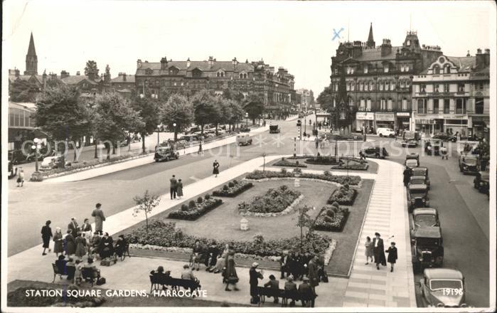 Harrogate UK Station Square Gardens
