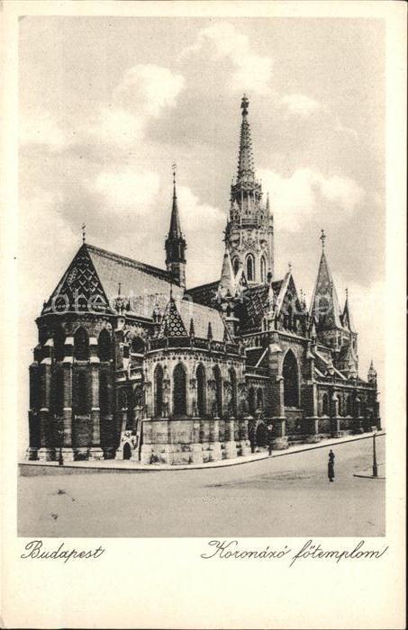 Budapest Koronazo foetemplom Kroenungskirche