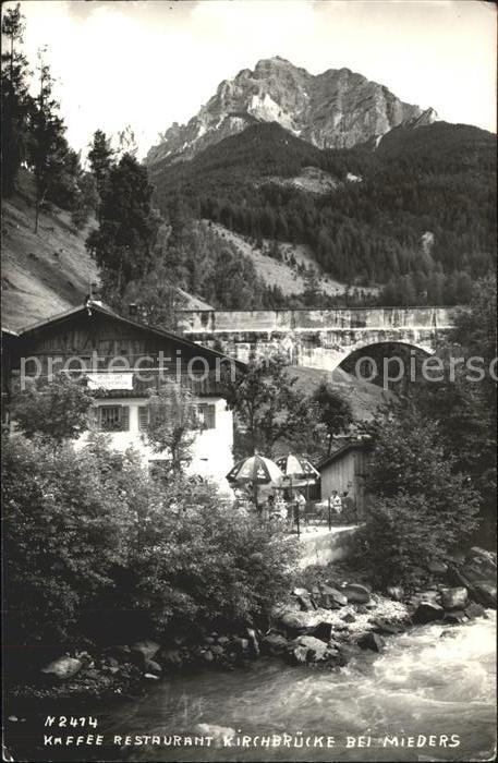 Mieders Tirol Kaffee Restaurant Kirchbruecke