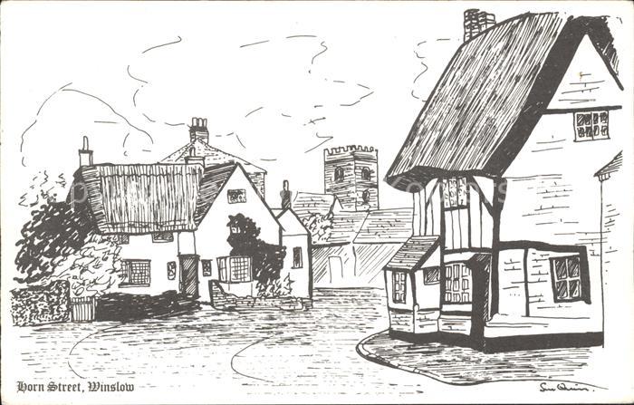 Winslow Horn Street Drawing