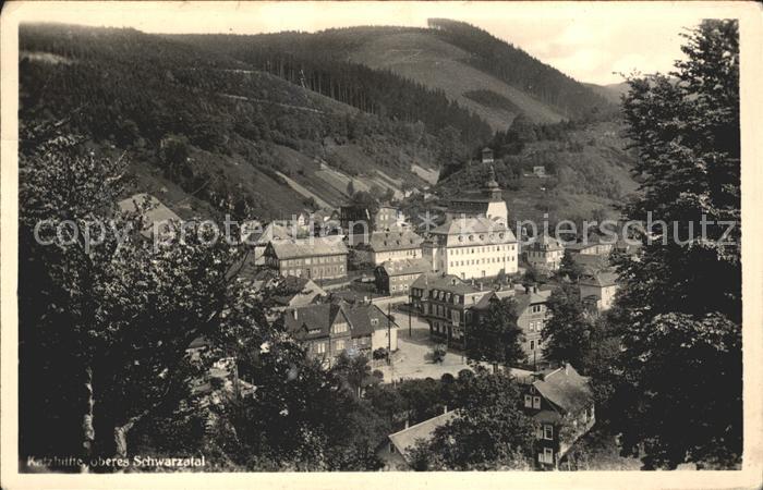 Katzhuette Gesamtansicht oberes Schwarzatal