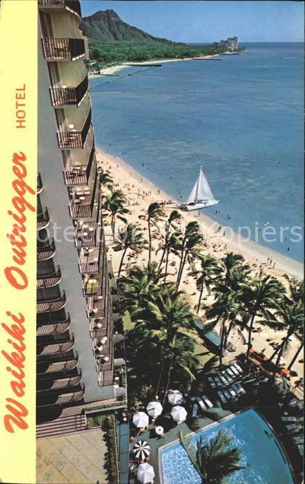 Waikiki Outrigger Hotel Beach
