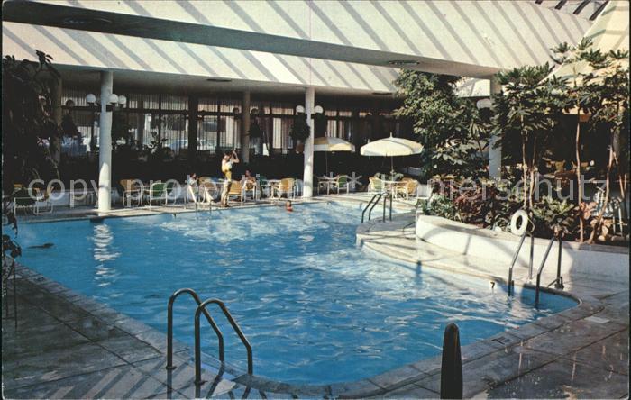 Niagara Falls New York Niagara Hilton Hotel Swimming Pool