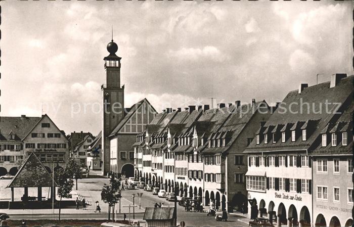 FREUDENSTADT BW Partie am Marktplatz Hoehenluftkurort