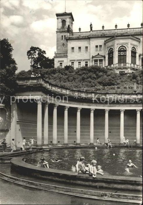 DRESDEN Elbe Pionierpalast Walter Ulbricht