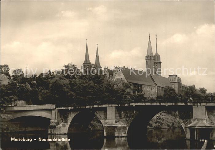 Merseburg Saale Neumarktbruecke