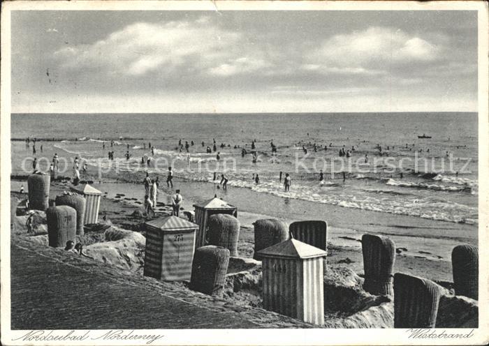 Norderney Nordseebad Weststrand