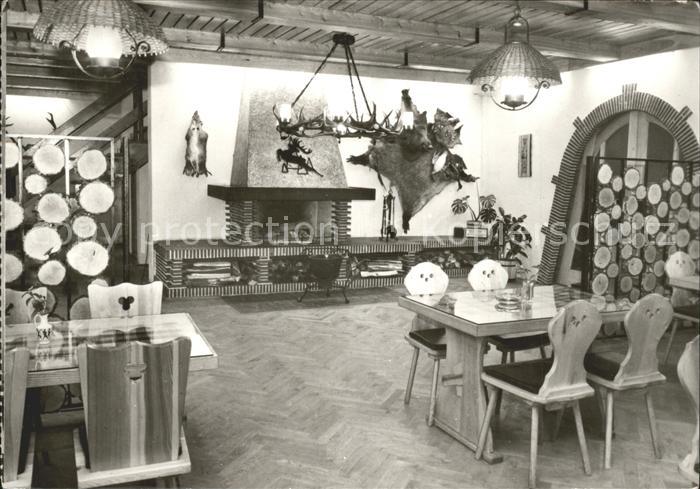 Koserow Ostseebad Usedom Forstferienobjekt Damerow Kaminhalle