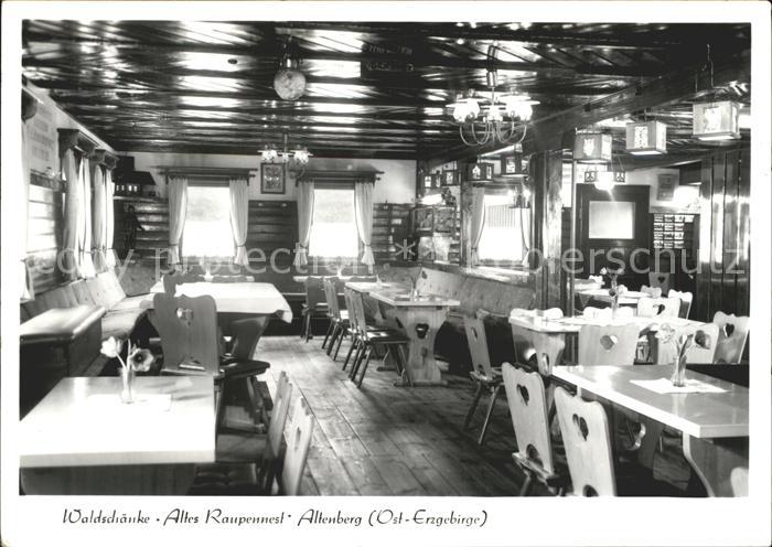 Altenberg Erzgebirge Waldschaenke Altes Raupennest