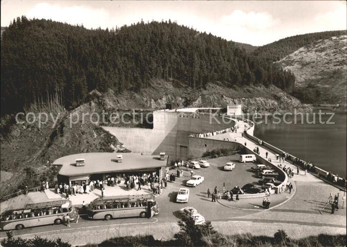 Okertalsperre Sperrmauer Kiosk