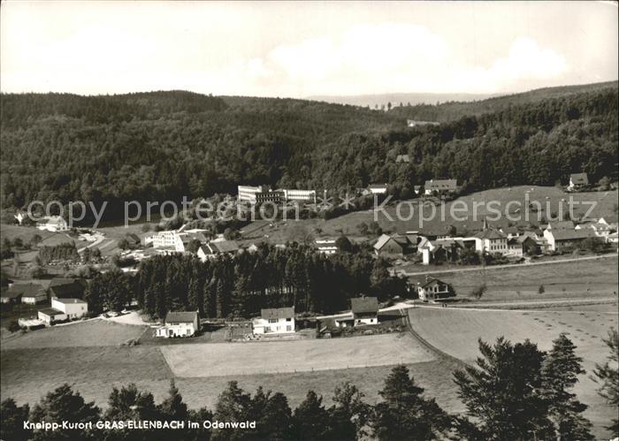 Gras-Ellenbach Gesamtansicht Kneippkurort im Odenwald