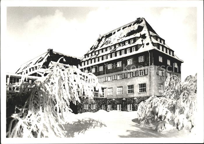 Altenberg Erzgebirge Sanatorium Raupennest Winterimpressionen