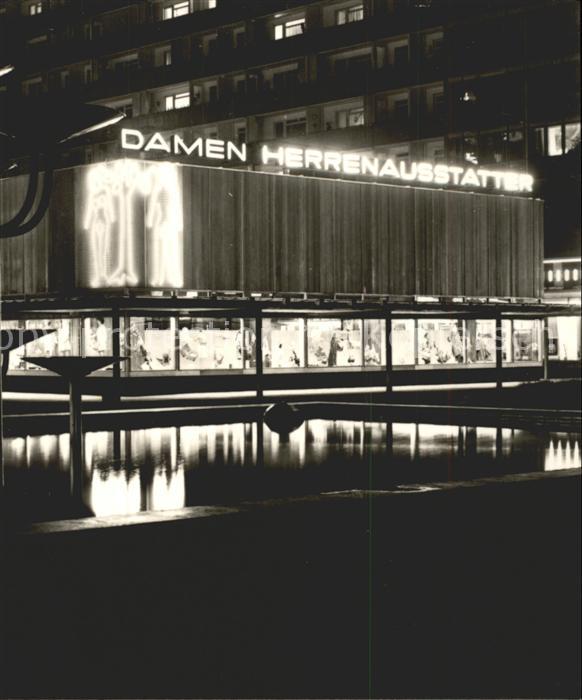 DRESDEN Elbe Prager Strasse Damen Herren Ausstatter Bekleidungsgeschaeft