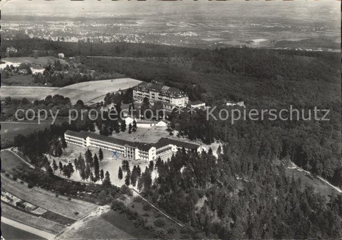 Koenigstein Taunus Taunusheim und Sanatorium Fliegeraufnahme