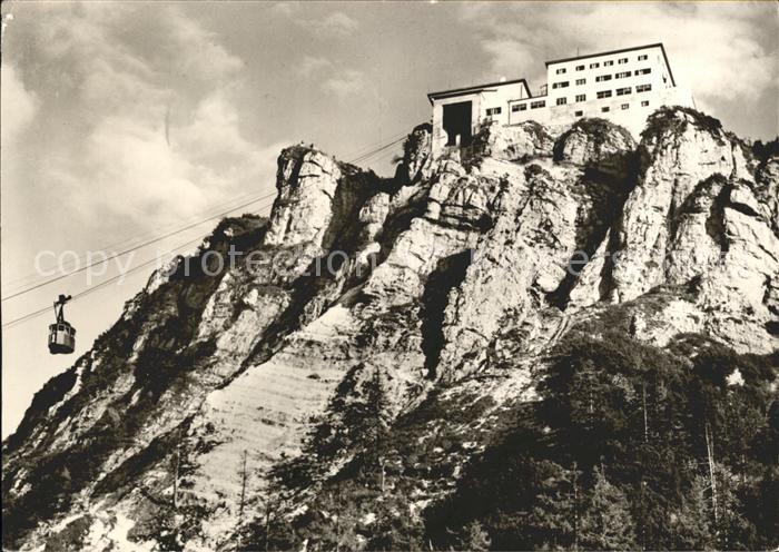 Bad Reichenhall Predigtstuhlbahn mit Berghotel
