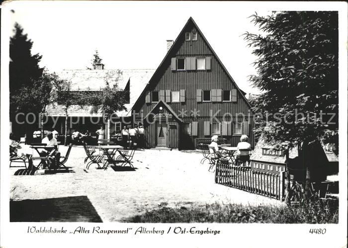 Altenberg Erzgebirge Waldschaenke Altes Raupennest