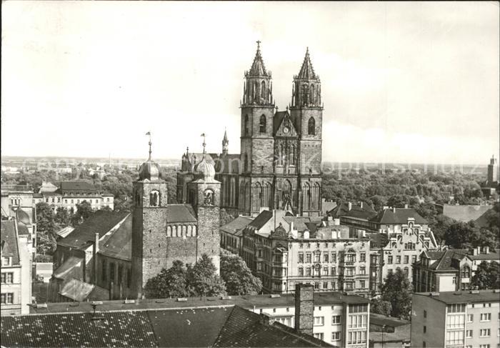 MAGDEBURG  CITY Dom und St Sebastiankirche